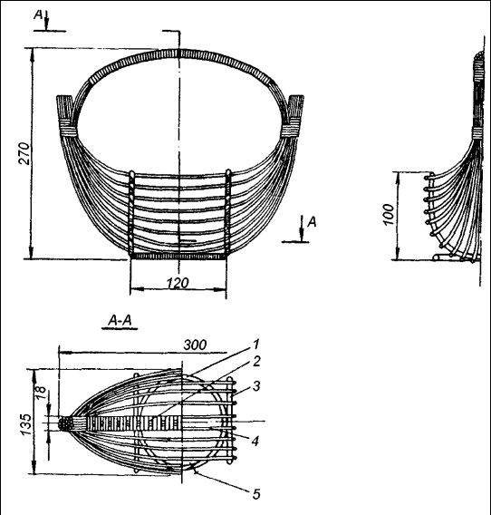 Иллюстрация к книге — Плетение: береста, соломка, тростник, лоза и другие материалы [i_059.jpg]