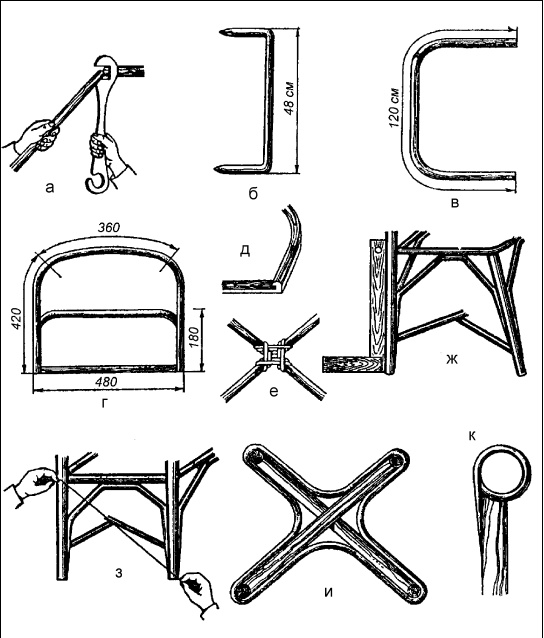 Иллюстрация к книге — Плетение: береста, соломка, тростник, лоза и другие материалы [i_064.jpg]