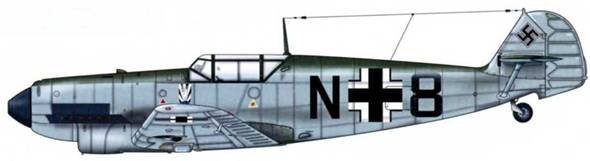 Иллюстрация к книге — Me 109. Мессершмитт. 1936-1942 [pic_176.jpg]