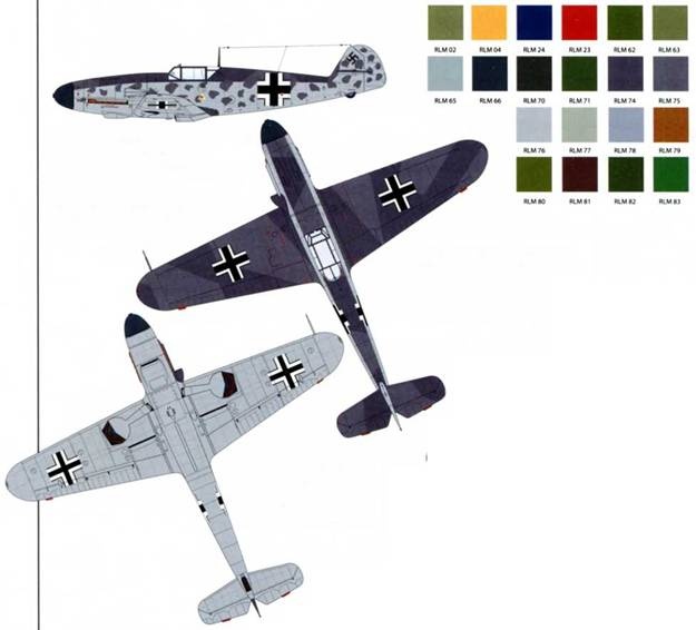 Иллюстрация к книге — Me 109. Мессершмитт. 1936-1942 [pic_382.jpg]