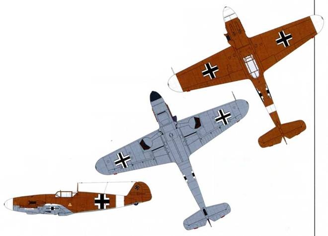 Иллюстрация к книге — Me 109. Мессершмитт. 1936-1942 [pic_383.jpg]