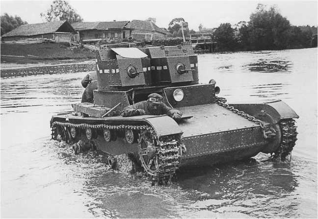 Иллюстрация к книге — Т-26. Тяжёлая судьба лёгкого танка [i_017.jpg]