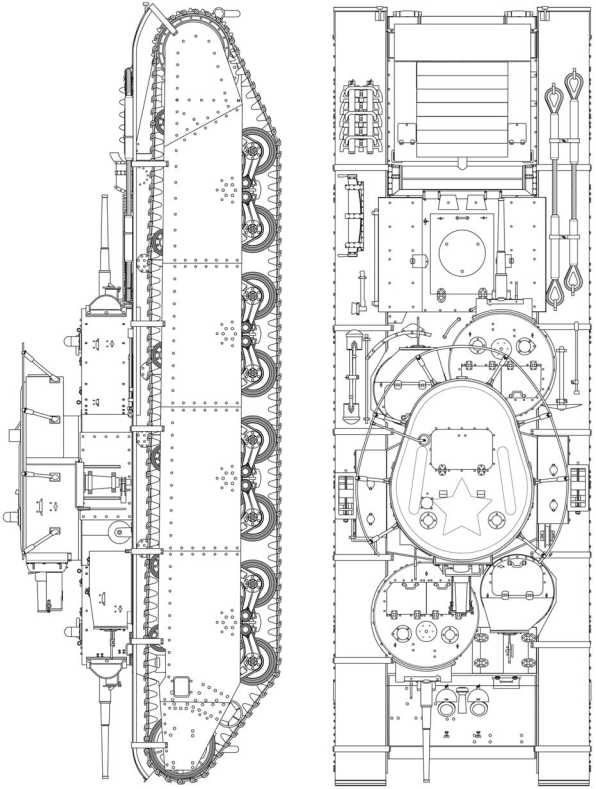 Иллюстрация к книге — Советский тяжелый танк Т-35. "Сталинский монстр" [i_057.jpg]