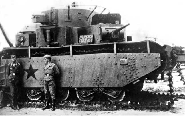 Иллюстрация к книге — Советский тяжелый танк Т-35. "Сталинский монстр" [i_114.jpg]