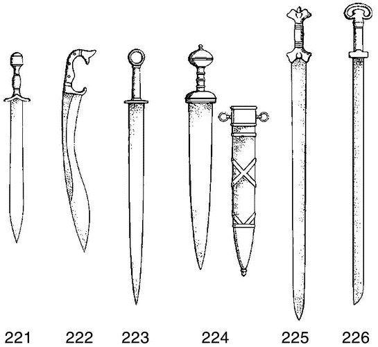 Иллюстрация к книге — Малая энциклопедия холодного оружия [i_077.jpg]