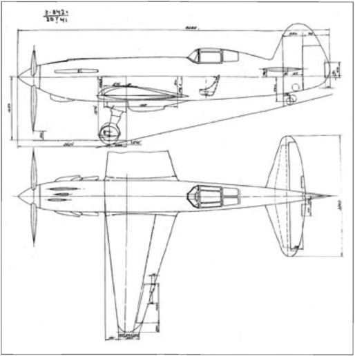 Иллюстрация к книге — Экспериментальные самолёты России. 1912-1941 гг. [i_364.jpg]