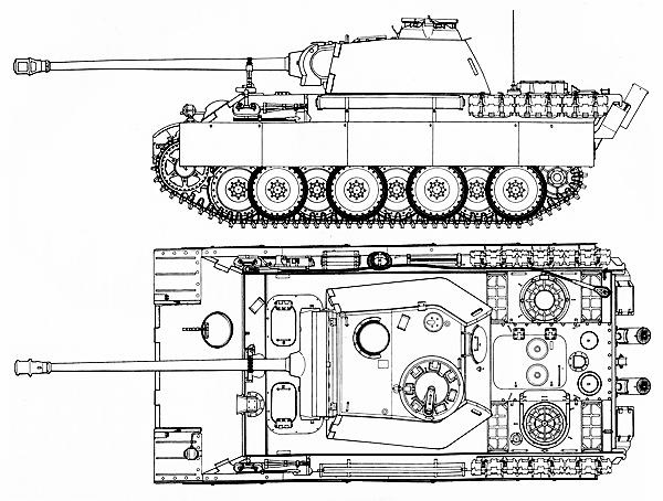 Иллюстрация к книге — Тяжёлый танк «Пантера». Первая полная энциклопедия [i_118.jpg]