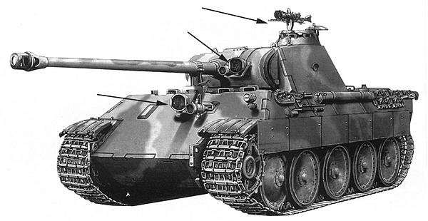 Иллюстрация к книге — Тяжёлый танк «Пантера». Первая полная энциклопедия [i_136.jpg]