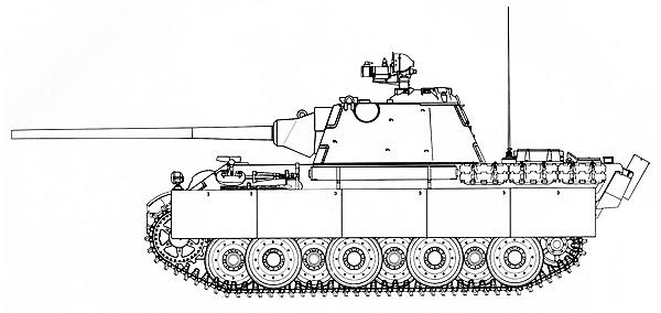 Иллюстрация к книге — Тяжёлый танк «Пантера». Первая полная энциклопедия [i_139.jpg]