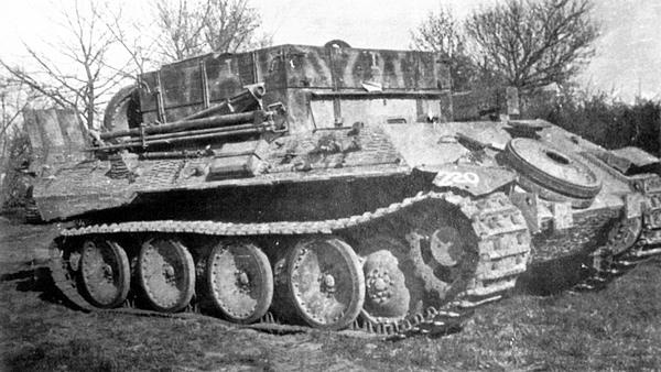 Иллюстрация к книге — Тяжёлый танк «Пантера». Первая полная энциклопедия [i_169.jpg]