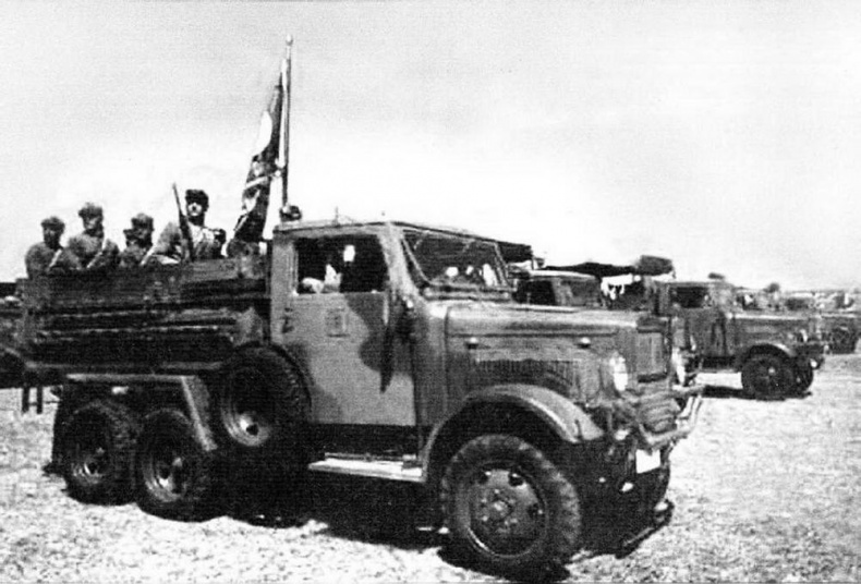 Иллюстрация к книге — Полуторатонные грузовики Германии 1939—1945 гг. [img_35.jpg]