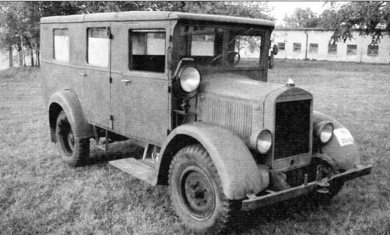 Иллюстрация к книге — Полуторатонные грузовики Германии 1939—1945 гг. [img_53.jpg]