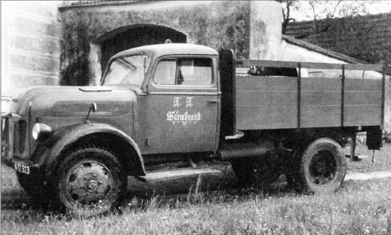 Иллюстрация к книге — Полуторатонные грузовики Германии 1939—1945 гг. [img_55.jpg]