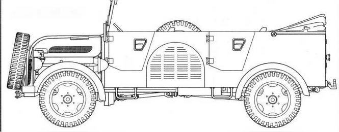 Иллюстрация к книге — Полуторатонные грузовики Германии 1939—1945 гг. [img_58.jpg]