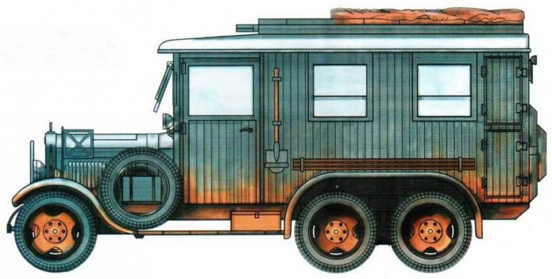 Иллюстрация к книге — Полуторатонные грузовики Германии 1939—1945 гг. [img_74.jpg]