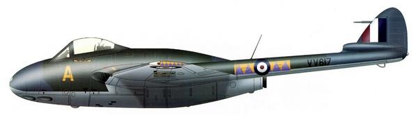 Иллюстрация к книге — Истребитель Де Хэвилленд «Вампир» [i_003.jpg]