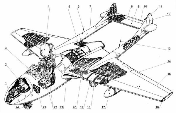 Иллюстрация к книге — Истребитель Де Хэвилленд «Вампир» [i_054.jpg]