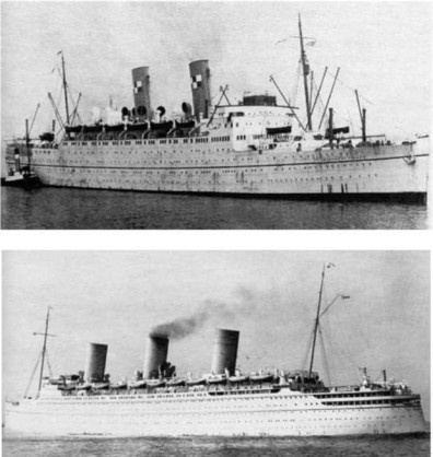 Иллюстрация к книге — Лайнеры на войне 1936-1968 гг. постройки [image11.jpg]