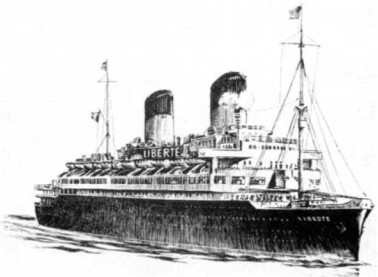 Иллюстрация к книге — Лайнеры на войне 1936-1968 гг. постройки [image122.jpg]