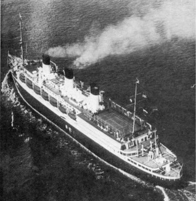 Иллюстрация к книге — Лайнеры на войне 1936-1968 гг. постройки [image147.jpg]
