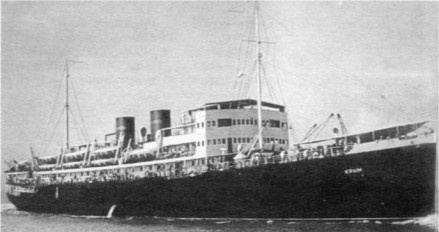 Иллюстрация к книге — Лайнеры на войне 1936-1968 гг. постройки [image151.jpg]