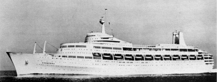 Иллюстрация к книге — Лайнеры на войне 1936-1968 гг. постройки [image158.jpg]