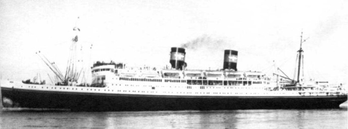 Иллюстрация к книге — Лайнеры на войне 1936-1968 гг. постройки [image78.jpg]