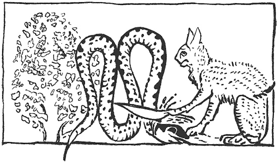 Иллюстрация к книге — Девять жизней кошки. Мифы и легенды [i_006.jpg]