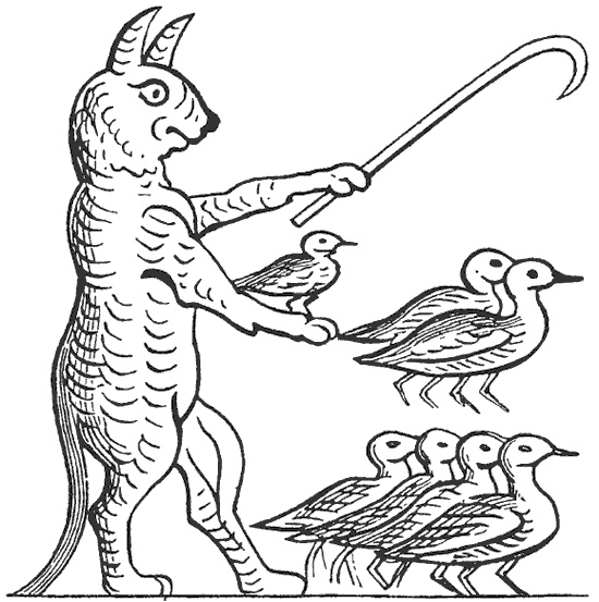 Иллюстрация к книге — Девять жизней кошки. Мифы и легенды [i_016.jpg]