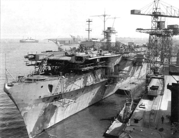 Иллюстрация к книге — Авианосец Третьего рейха Graf Zeppelin – история, конструкция, авиационное вооружение [pic_34.jpg]