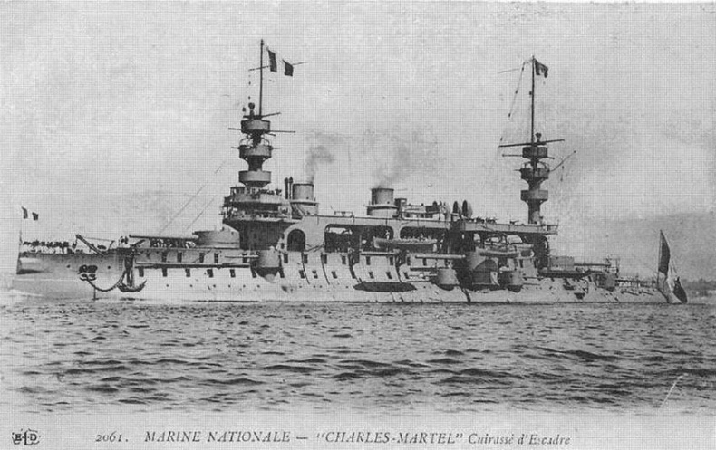 Иллюстрация к книге — Образцовые броненосцы франции. Часть III. “Шарль Мартель” [img_119.jpg]