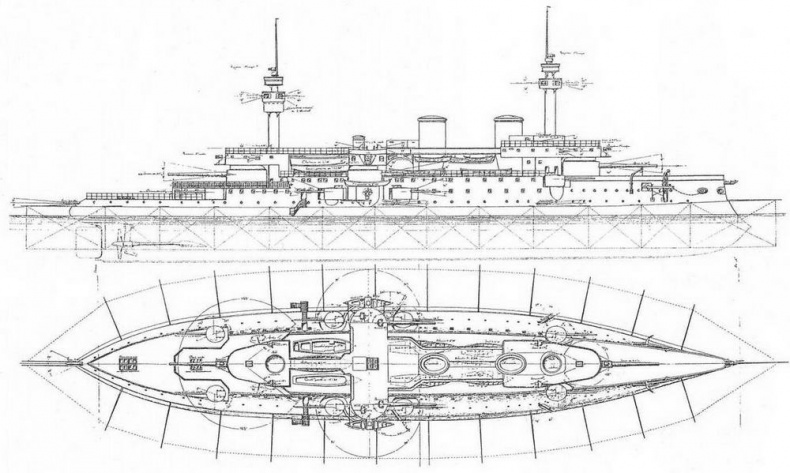 Иллюстрация к книге — Образцовые броненосцы франции. Часть III. “Шарль Мартель” [img_6.jpg]