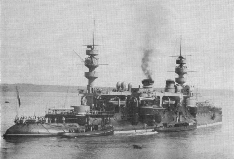 Иллюстрация к книге — Образцовые броненосцы франции. Часть III. “Шарль Мартель” [img_80.jpg]