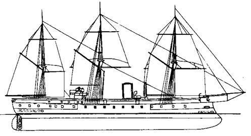 Иллюстрация к книге — Первые броненосцы Германии [pic_20.jpg]