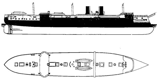 Иллюстрация к книге — Первые броненосцы Германии [pic_23.jpg]