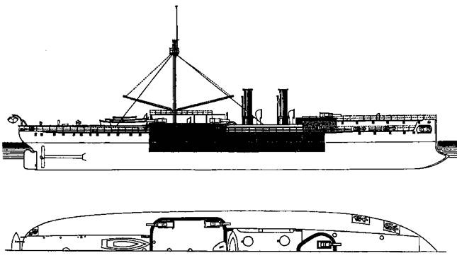 Иллюстрация к книге — Первые броненосцы Германии [pic_40.jpg]