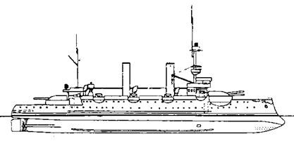 Иллюстрация к книге — Первые броненосцы Германии [pic_57.jpg]