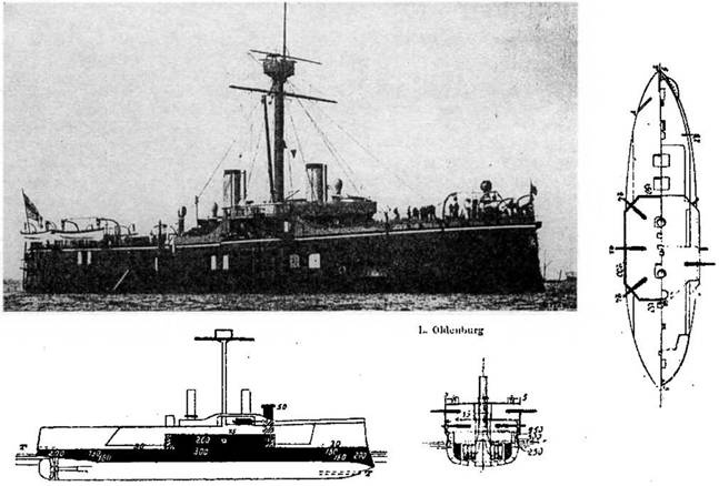 Иллюстрация к книге — Первые броненосцы Германии [pic_68.jpg]