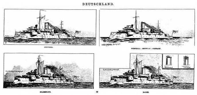 Иллюстрация к книге — Первые броненосцы Германии [pic_78.jpg]