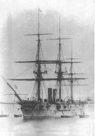 Иллюстрация к книге — Полуброненосные фрегаты «Генерал-Адмирал» и «Герцог Эдинбургский», 1869–1918 [pic_22.jpg]