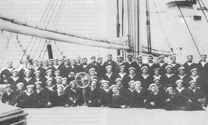 Иллюстрация к книге — Полуброненосные фрегаты «Генерал-Адмирал» и «Герцог Эдинбургский», 1869–1918 [pic_35.jpg]