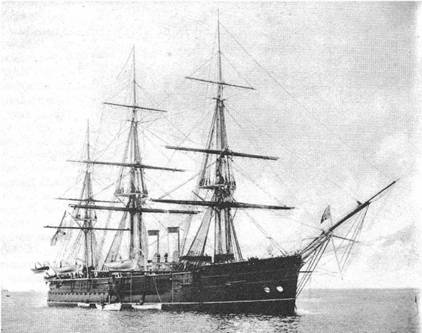 Иллюстрация к книге — Полуброненосные фрегаты «Генерал-Адмирал» и «Герцог Эдинбургский», 1869–1918 [pic_42.jpg]