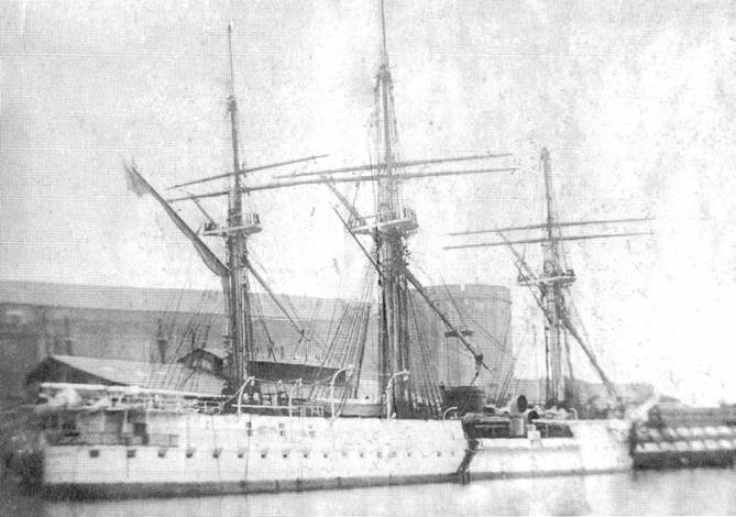 Иллюстрация к книге — Полуброненосные фрегаты «Генерал-Адмирал» и «Герцог Эдинбургский», 1869–1918 [pic_46.jpg]