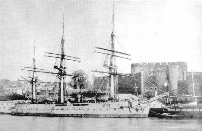 Иллюстрация к книге — Полуброненосные фрегаты «Генерал-Адмирал» и «Герцог Эдинбургский», 1869–1918 [pic_50.jpg]