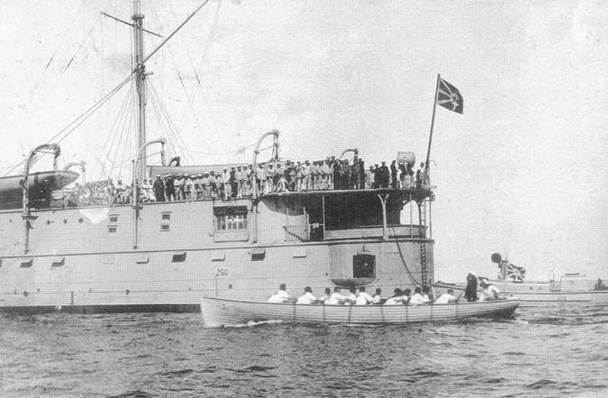 Иллюстрация к книге — Полуброненосные фрегаты «Генерал-Адмирал» и «Герцог Эдинбургский», 1869–1918 [pic_77.jpg]