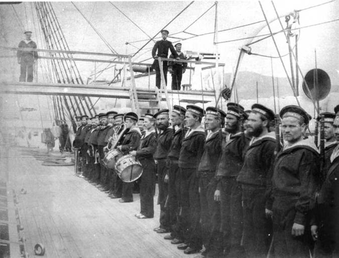 Иллюстрация к книге — Полуброненосные фрегаты типа “Дмитрий Донской”. 1881-1905 гг. [pic_69.jpg]