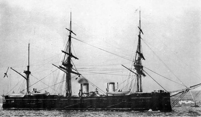 Иллюстрация к книге — Полуброненосные фрегаты типа “Дмитрий Донской”. 1881-1905 гг. [pic_73.jpg]