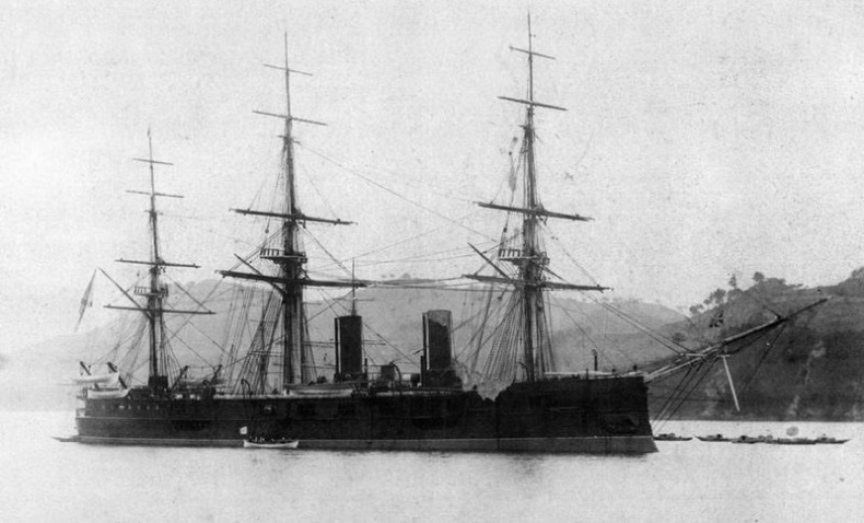 Иллюстрация к книге — Полуброненосные фрегаты типа “Дмитрий Донской”. 1881-1905 гг. [pic_97.jpg]