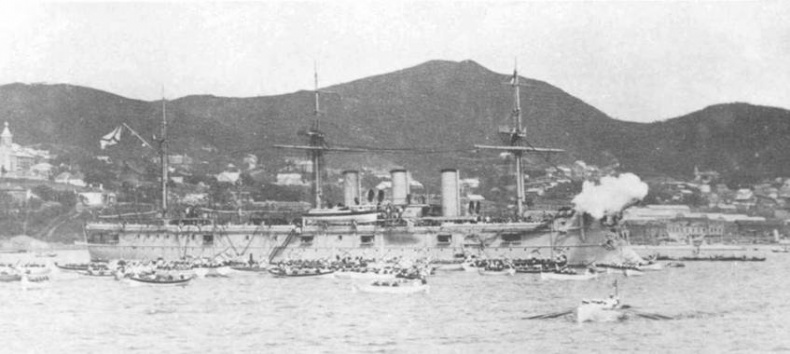 Иллюстрация к книге — Полуброненосный фрегат “Память Азова” (1885-1925) [pic_66.jpg]