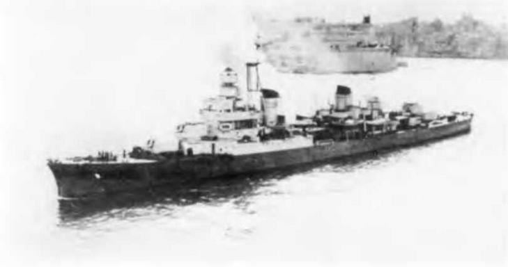 Иллюстрация к книге — Сверхлегкие крейсера. 1930-1975 гг. [img_137.jpg]